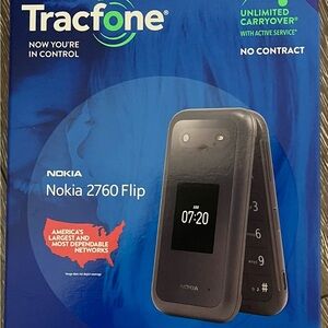 Nokia 2760 Flip Phone - Dark Gray